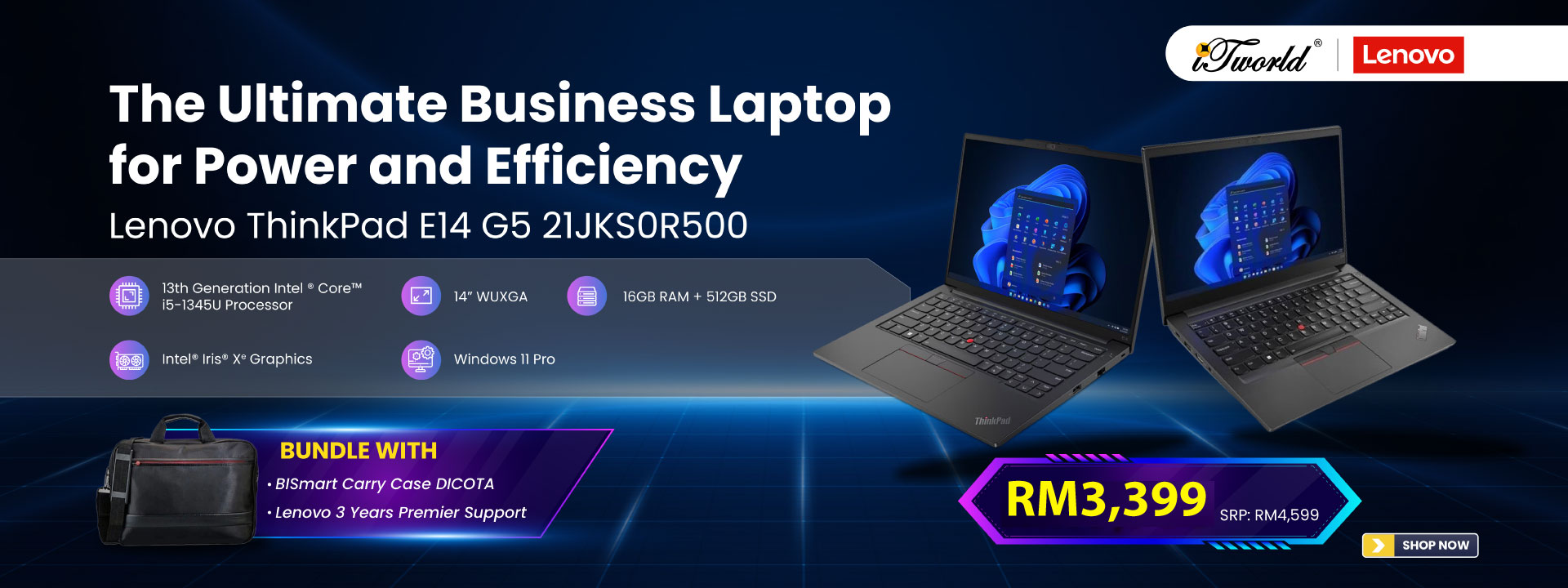 Lenovo ThinkPad E14 G5 21JKS0R500