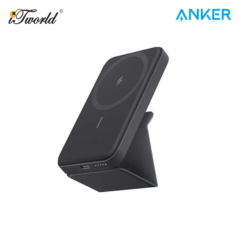 Anker-PowerBank-622-Magnetic-Battery-MagGo-(5000mAh)-Black
