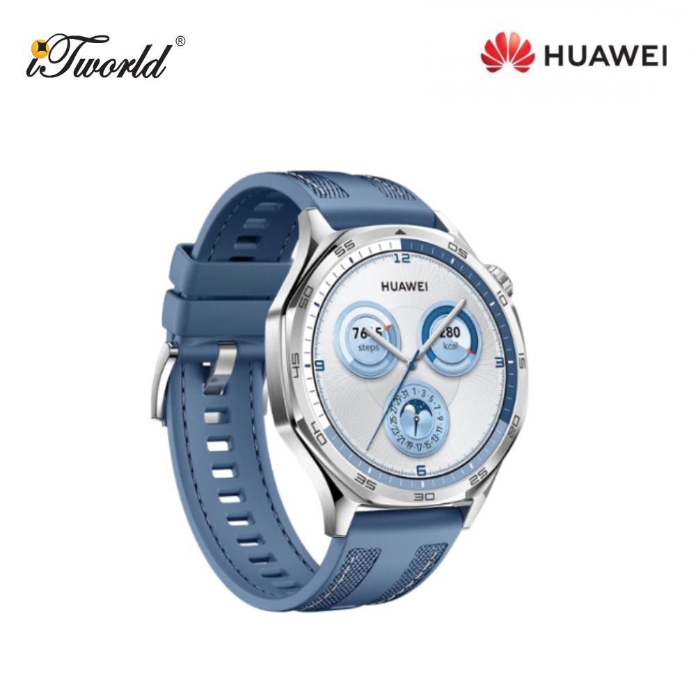 Huawei Watch GT 5 - Blue Woven Strap 46mm