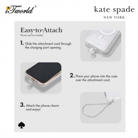 Kate Spade Phone Charm - Razzle Dazzle