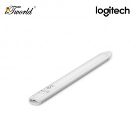 Logitech Crayon with USB-C for iPad - White (914-000073)