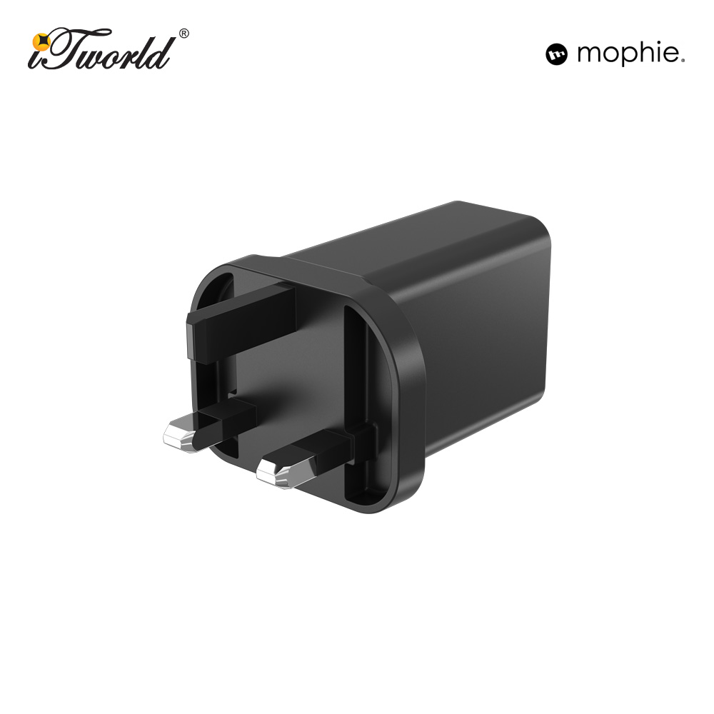 Mophie Essential Wall Adapter PD 30W 1A1C - Black 840056189409