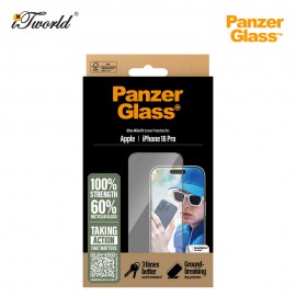 PanzerGlass screen protector Ultra-Wide Fit for iPhone 16 Pro