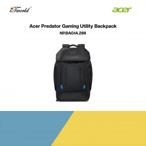 Acer Predator Gaming Notebook Utility Backpack (NP.BAG1A.288)