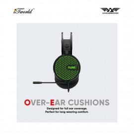 Armaggeddon Nuke 7 Ironsight Surround 7.1 Gaming Headphones with High Sensitivity Microphone