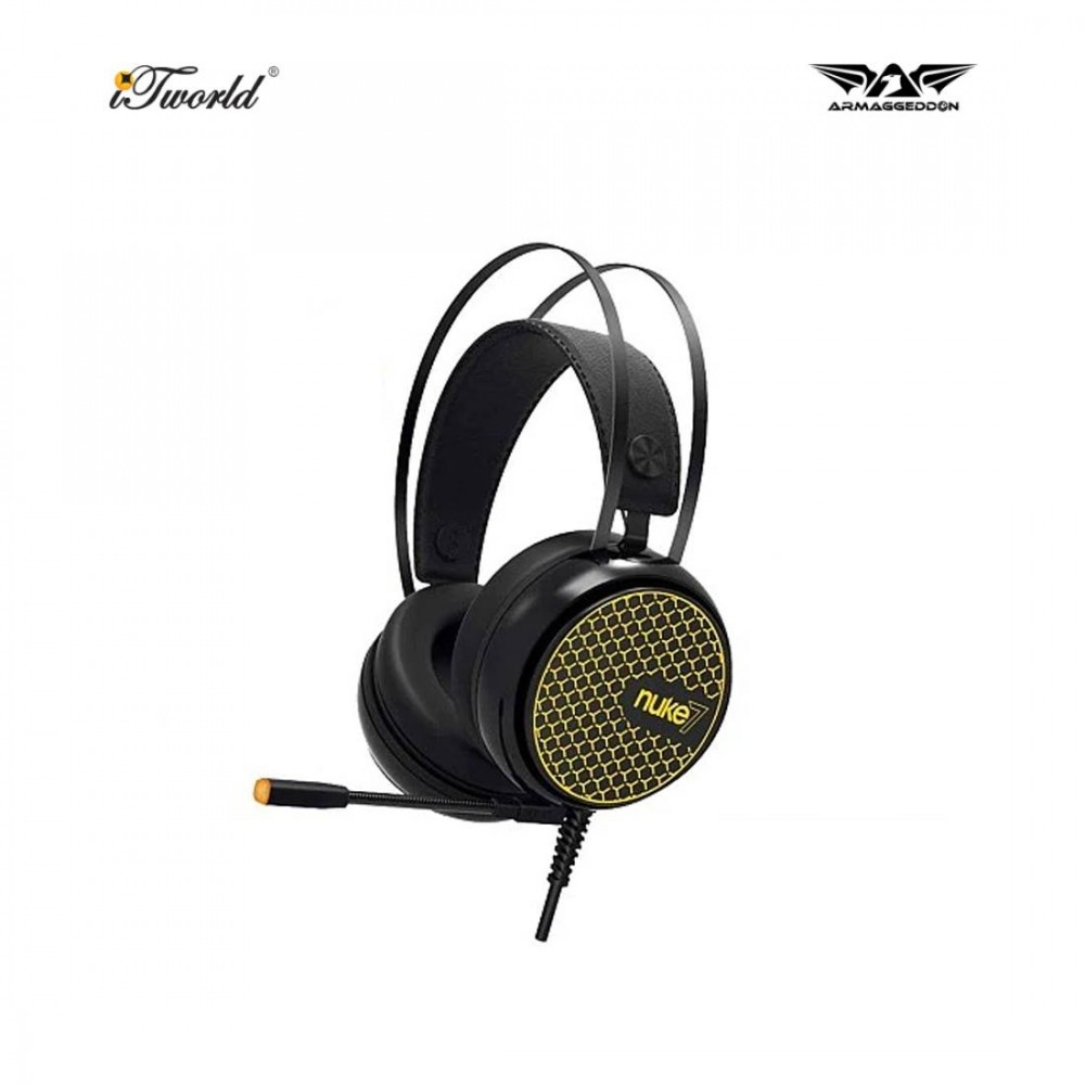 Armaggeddon Nuke 7 kevlar Surround 7.1 Gaming Headphones with High Sensitivity Microphone