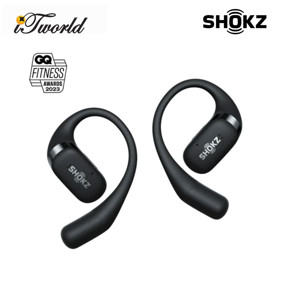 Shokz OpenFit Open-Ear True Wireless Earbuds T910 Black (810092675747)