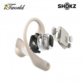 Shokz OpenFit Open-Ear True Wireless Earbuds T910BG Beige 810092675761