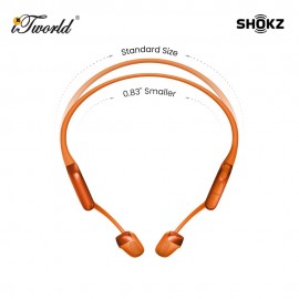 Shokz Openrun Pro2 mini Bone Conduction Headphones - Orange 810092679646