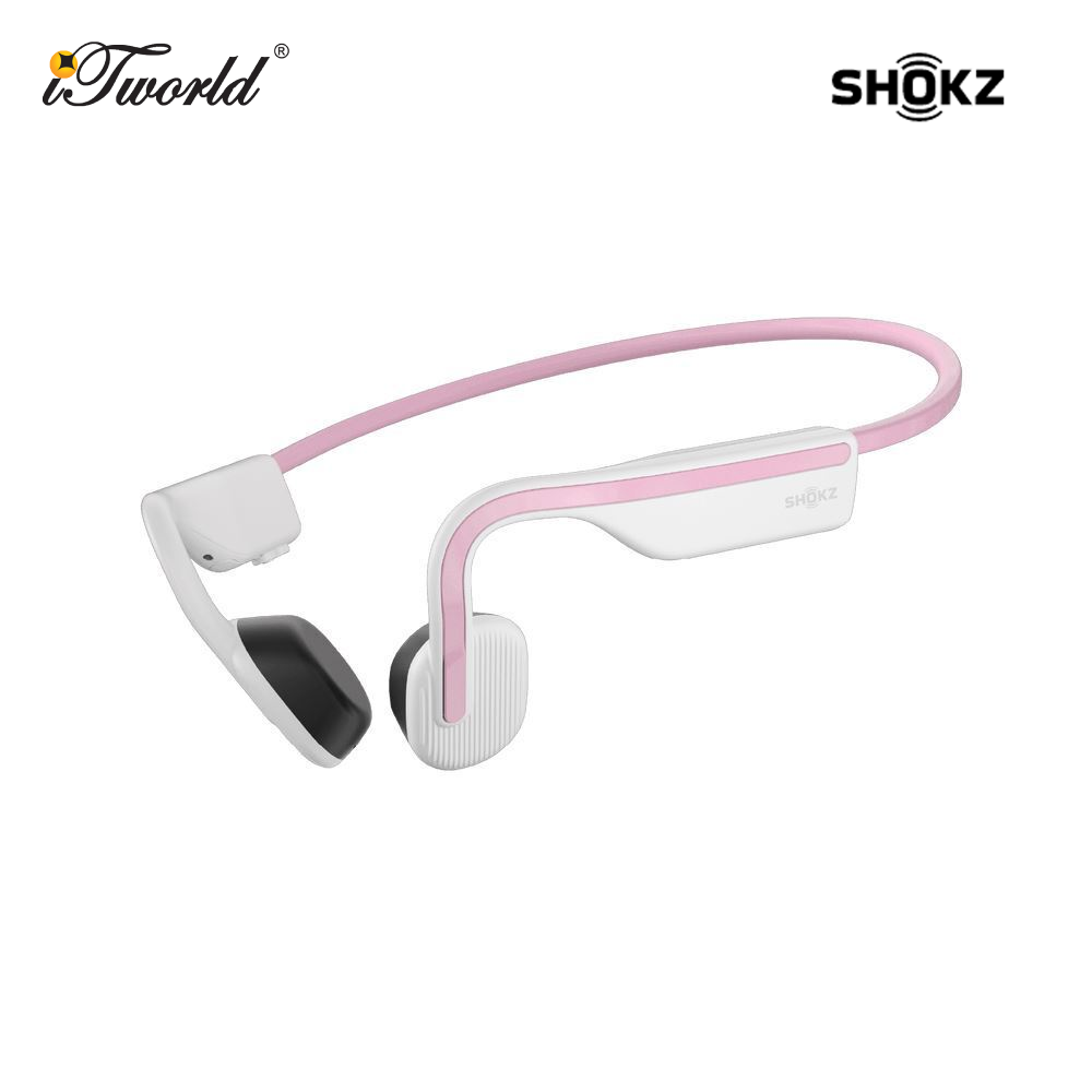 SHOKZ OPENMOVE Bone Conduction Open-ear Lifestyle/Sport Headphones - Pink S661PK  850033806281