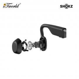 SHOKZ OPENMOVE Bone Conduction Open-ear Lifestyle/Sport Headphones - Grey S661GY  850033806298