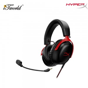 HyperX Cloud III BLK/RED GAM HEADSET - 727A9AA