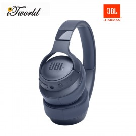 JBL T710BT Wireless Over-ear Headphones- Blue 50036382793