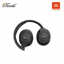 JBL Tune 770NC Wireless Over-Ear NC Headphones-Black 050036396004