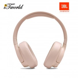 JBL TUNE 710BT Wireless Over-Ear Headphones with Built-in Microphone - Blush Pink