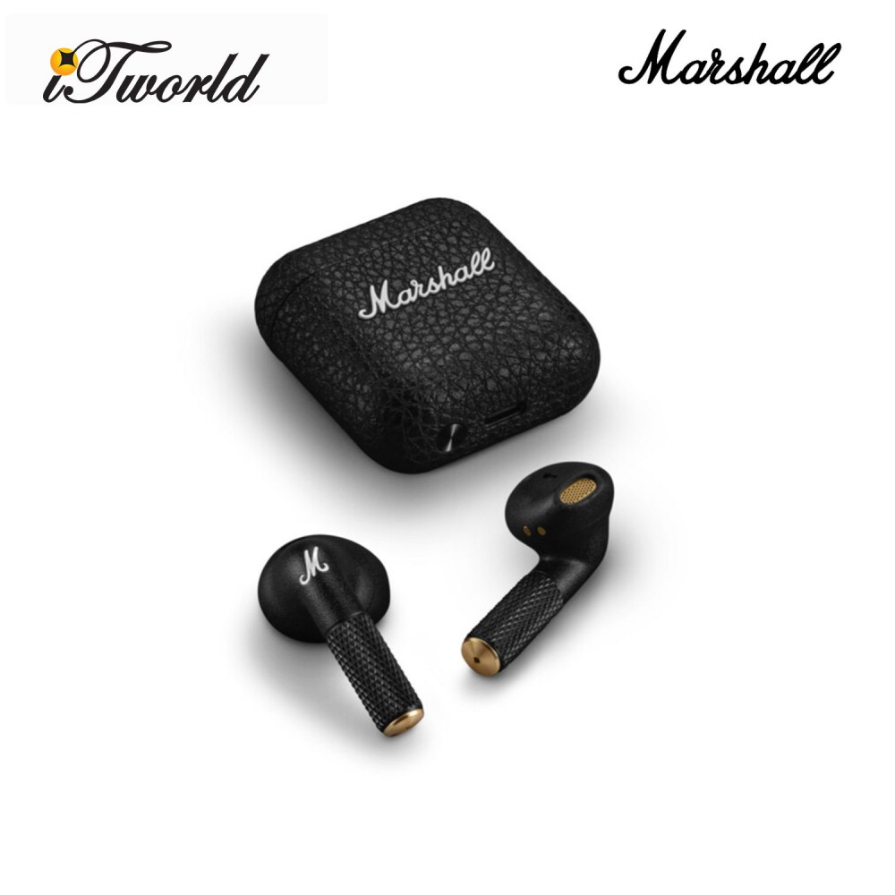 Marshall Minor IV Black Earbuds 7340055398251