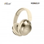 SonicGear Airphone DNC 3000 Active Noise Canceling Bluetooth Headset-Champagne 8886411931827