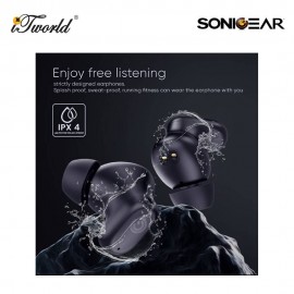 SonicGear EARPUMP TWS 16 ANC - Black 8886411930356