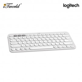 Logitech Pebble Keys 2 K380s keyboard Tonal White - 920-011754