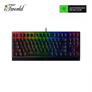 Razer BlackWidow V3 Tenkeyless Gaming Keyboard - Green Switch (RZ03-03490100-R3M1)