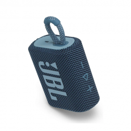 JBL Go 3 Portable Waterproof Speaker - Blue 050036374378