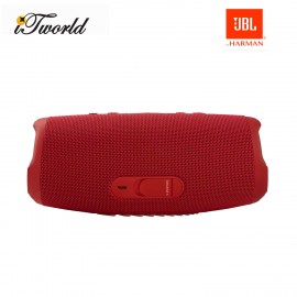 JBL Charge 5 Portable Waterproof Speaker - Red (050036380157)