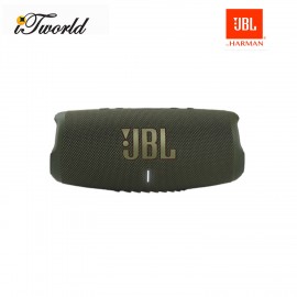 JBL Charge 5 Portable Waterproof Speaker - Forest Green (050036380188)