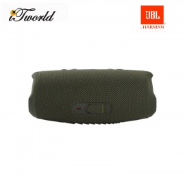 JBL Charge 5 Portable Waterproof Speaker - Forest Green (050036380188)