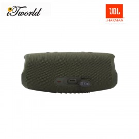 JBL Charge 5 Portable Waterproof Speaker - Forest Green (050036380188)