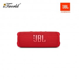 JBL Flip 6 Portable Waterproof Bluetooth Speaker - Red 050036384339