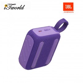 JBL GO 4   Portable Waterproof Speaker -Purple 050036399388