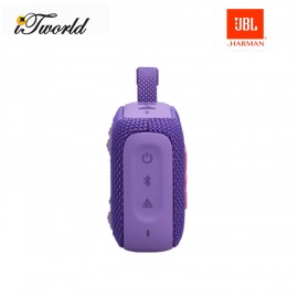 JBL GO 4   Portable Waterproof Speaker -Purple 050036399388