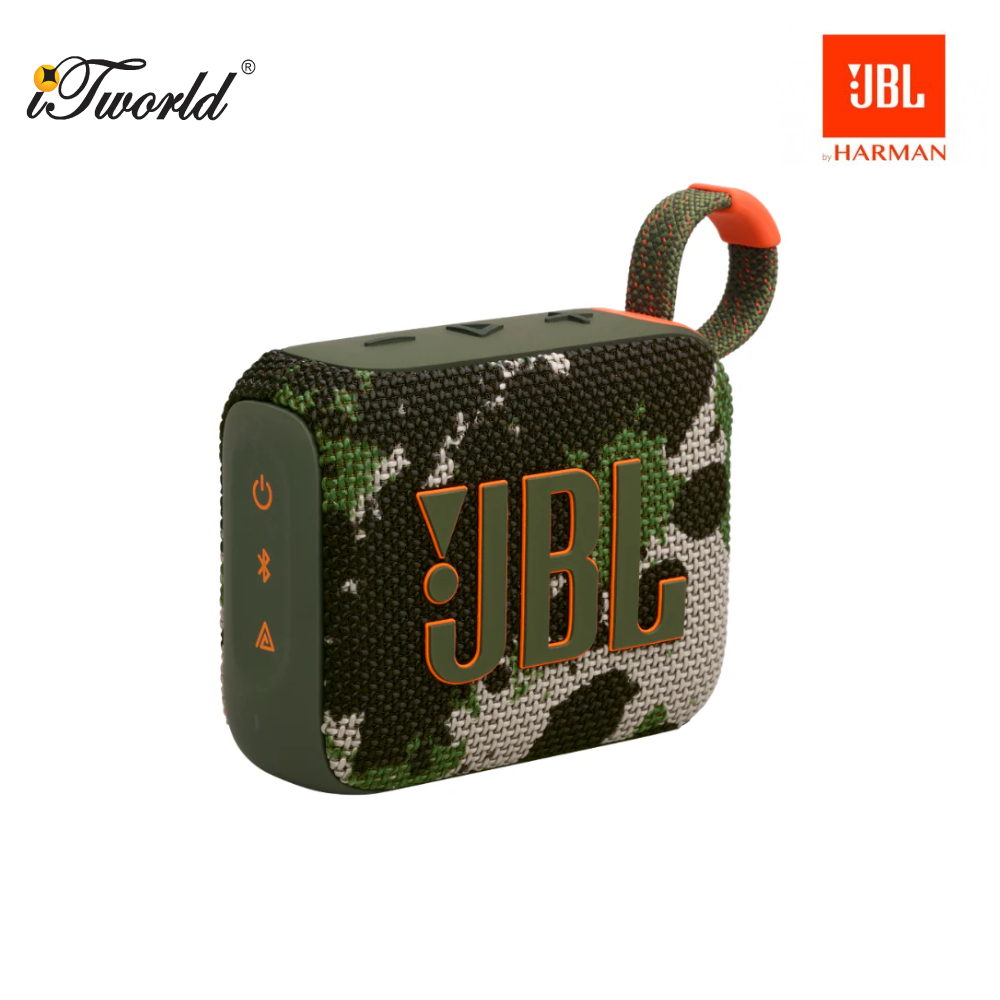 JBL GO 4   Portable Waterproof Speaker - Squad 050036399395