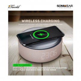 SONICGEAR PANDORA LUMA 2 PORTABLE SPEAKER WITH WIRELESS CHARGING 8886411909741