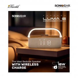 SONICGEAR PANDORA LUMA 6 PORTABLE SPEAKER WITH WIRELESS CHARGING 8886411909932