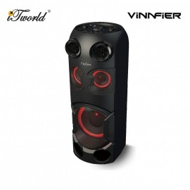 Vinnfier Tango Pro 5 WMB Portable Karaoke Bluetooth Speaker with 2 Wireless Microphones