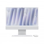 Apple 24-inch iMac with Retina 4.5K display, M4 chip with 10‑core CPU and 10‑core GPU, 16GB, 256GB SSD - Silver