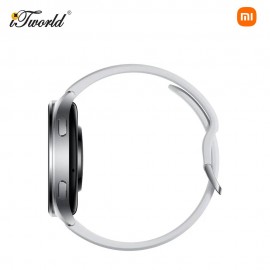 Xiaomi Watch 2 Silver Case with Grey TPU Strap