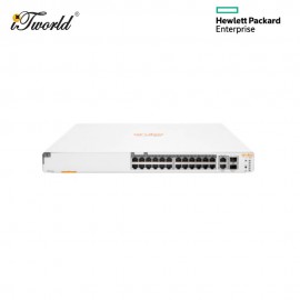 HPE Networking Instant On 1960 24G 20p CL4 4p CL6 PoE 2XGT 2SFP+ 370W Switch - JL807A