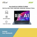 [Pre-order] Acer Swift Go 14 SFG14-73-59A0 Laptop (CU5-125H,16GB,512GB SSD,Intel Arc Graphics,H&S,14"WQXGA+ OLED,W11H,Blue,2Y) [ETA: 3-5 working days]