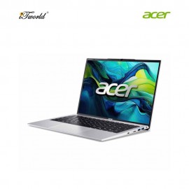 Acer Aspire Lite 14 AL14-52M-57RN Laptop (i5-1334U,16GB,512GB SSD,Intel UHD Graphics,H&S+M365,14"WUXGA,W11H,Pure Silver,2Y)