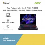 [Pre-order] Acer Predator Helios Neo 16 PHN16-72-92DC Gaming Laptop (i9-14900HX,16GB,1TB SSD,RTX4070 8GB,16"WQXGA,W11H,Black,2Y) [ETA:3-5 working days]