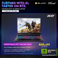 [Pre-order] Acer Predator Helios Neo 16 PHN16-71-77HU Gaming Laptop (NVIDIA??® GeForce RTX™ 4060,i7-13700HX,16GB,1TB SSD,16”WQXGA,W11H,Blk) [ETA:3-5 working days]