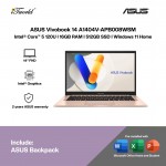 ASUS Vivobook 14 A1404V-APB008WSM Laptop (C5-120U,16GB,512GB SSD, Intel Graphics,H&S+M365,14” FHD,W11H,Terra Cotta,2Y)