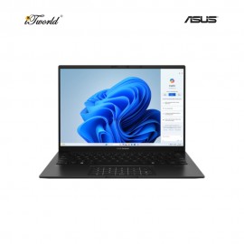 [Pre-order] ASUS Zenbook UM3406H-AQD012WSM Laptop (R7-8840HS,16GB,512GB SSD,AMD Radeon Graphics,H&S+M365,14”OLED,W11H,Black,2Y) [ETA:3-5 working days]