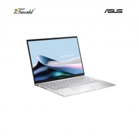 [Pre-order] ASUS Zenbook 14 OLED UX3405M-APP145WSM Laptop (CU7-155H,32GB,1TB,Intel Arc,H&S+M365,14"3K OLED,W11H,Foggy Silver,2Y) [ETA:3-5 working days]