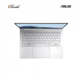 [Pre-order] ASUS Zenbook 14 OLED UX3405M-APP145WSM Laptop (CU7-155H,32GB,1TB,Intel Arc,H&S+M365,14"3K OLED,W11H,Foggy Silver,2Y) [ETA:3-5 working days]