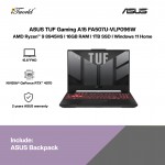 [Pre-order] ASUS TUF Gaming A15 FA507U-VLP096W Gaming Laptop (NVIDIA  ® GeForce RTX™ 4060 8GB,R9-8945HS,16GB,1TB SSD,15.6” FHD,W11H,Gray,2Y) [ETA:3-5 working days]