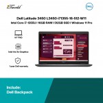 Dell Latitude 3450 Notebook L3450-i71355-16-512-W11 (i7-1355U,16GB,512GB SSD,Ingrated Graphics,14”FHD,W11P,1Y)