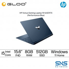 HP Victus Gaming Laptop 15-fa1231TX (NVIDIA??® GeForce RTX™ 4050 6GB GDDR6 | Intel??® Core™ i5-12450H Processor | 15.6" FHD | 8GB RAM | 512GB SSD | Windows 11 Home)